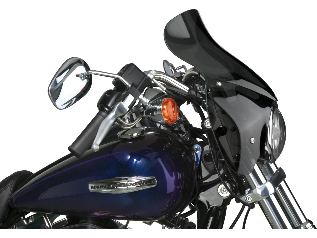 National Cycle Stinger Windshield Height: 10,5", Width: 17" Dark Smoke National Cycle