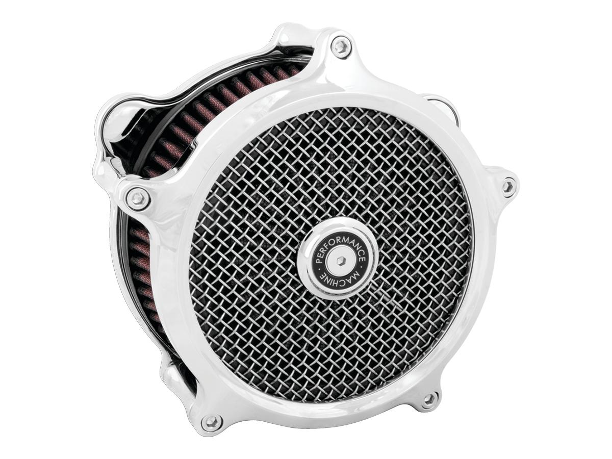 Performance Machine Super Gas Air Cleaner Chrome Performance Machine Default Title