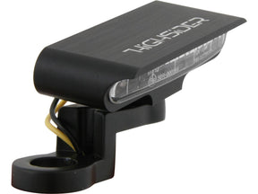 Highsider Stripe Led Turn Signal With Mirror Mount Black Clear Led Highsider