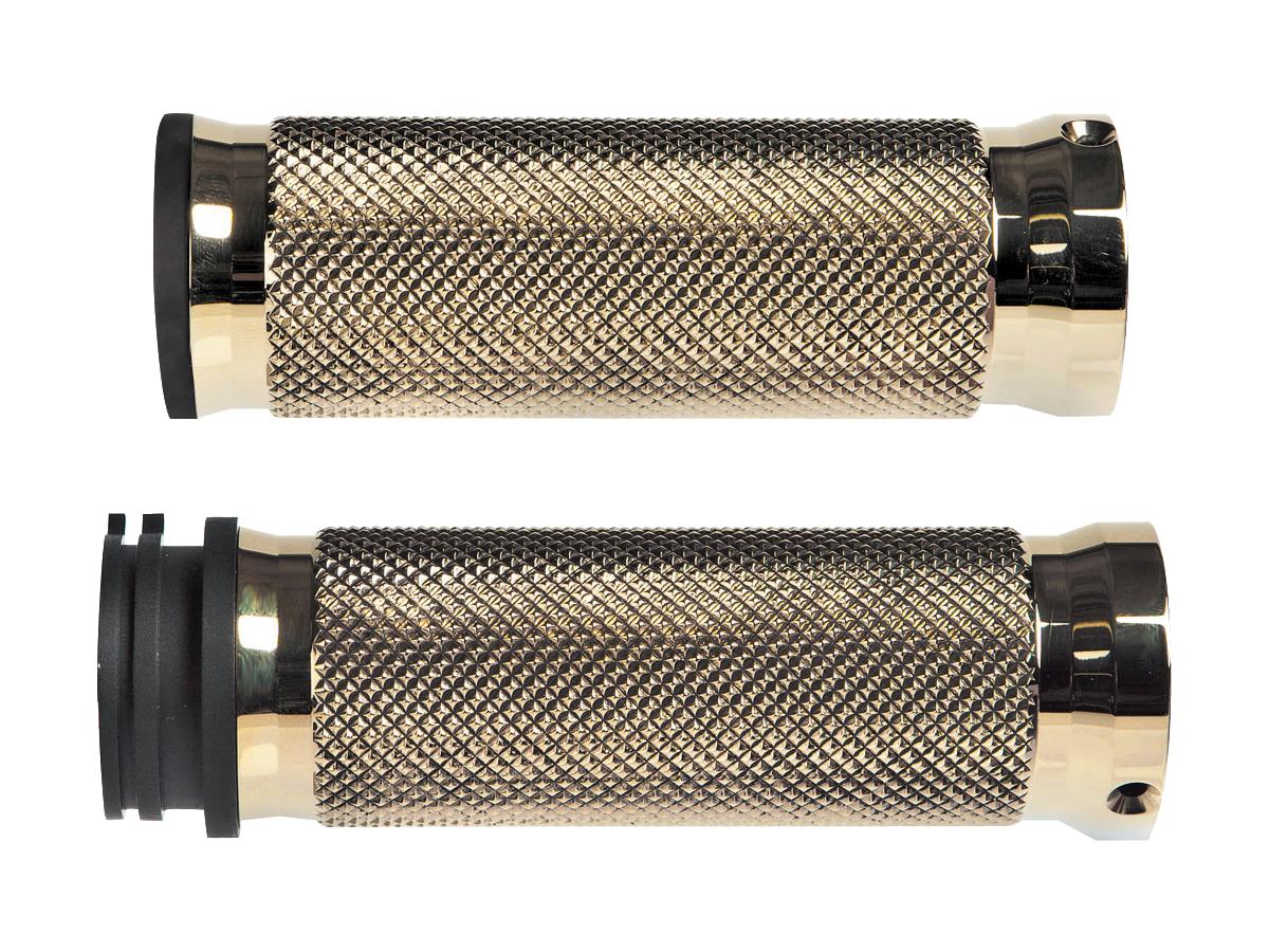 Thunderbike Base Grips Brass 1" Throttle Cables Thunderbike Default Title