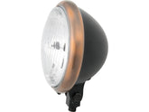 Cce Bates Style 5 3/4" Headlight Black Halogen Cce Default Title
