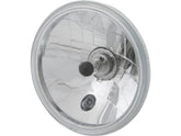 Cce 7" H4 Headlight Insert With Clear Lens And Parking Light With Parking Light Chrome Clear H4 Cce Default Title