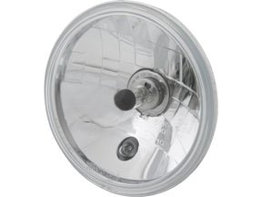 Cce 7" H4 Headlight Insert With Clear Lens And Parking Light With Parking Light Chrome Clear H4 Cce Default Title