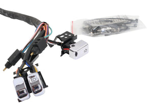Cce 96 Up Backlit Hand Control Switch And Housing Kit With Audio And Cruise Control Chrome Cce Default Title
