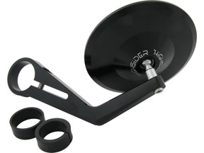 Highsider Montana Bar End Mirror 115 Mm Stem Black, Anodized Highsider