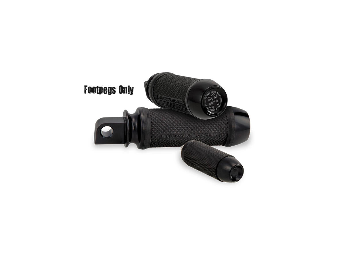 Performance Machine Elite Footpegs Black Performance Machine Default Title