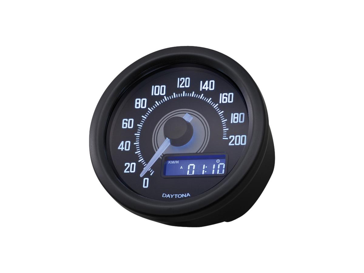 Daytona Japan Velona60 Speedometer Black Stainless Steel Daytona Japan Default Title