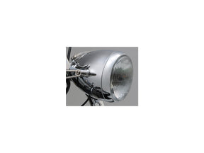 Daytona Japan Vintage 5 3/4" Headlight Chrome H4 Daytona Japan