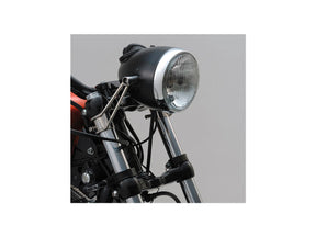 Daytona Japan Vintage Headlight Bracket For 39mm Fork Tubes Black Daytona Japan