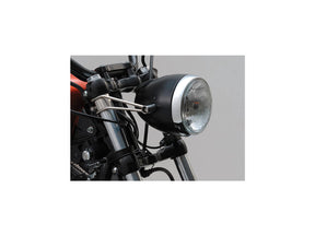 Daytona Japan Vintage Headlight Bracket For 39mm Fork Tubes Black Daytona Japan