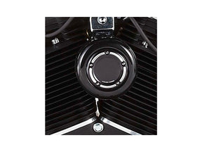Arlen Ness 5 Hole Horn Cover Black Arlen Ness