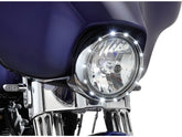 Arlen Ness Fire Ring Headlight Bezel Chrome Arlen Ness Default Title