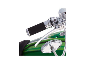 Arlen Ness Beveled Fusion Grips Chrome 1" Throttle By Wire Arlen Ness