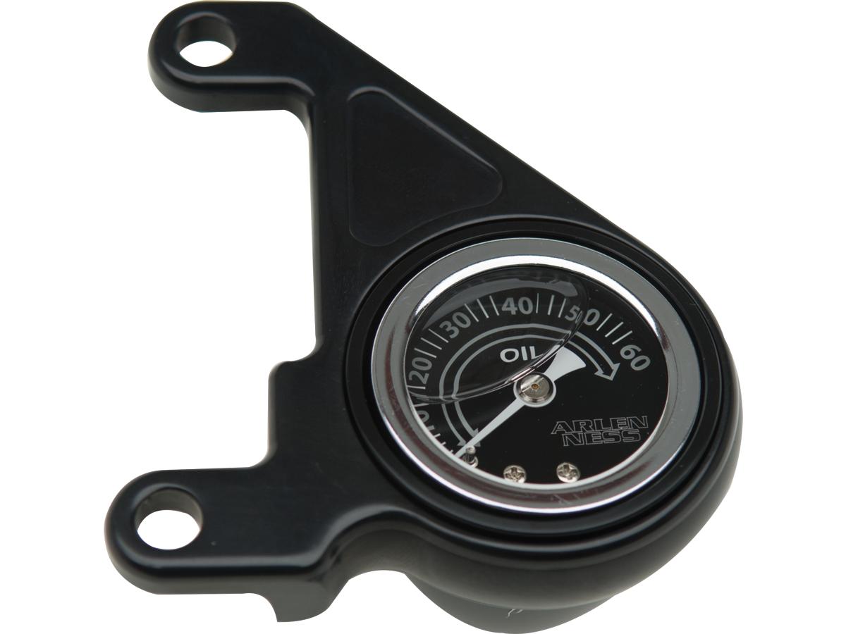 Arlen Ness Radius Oil Pressure Gauge Kit Arlen Ness Default Title