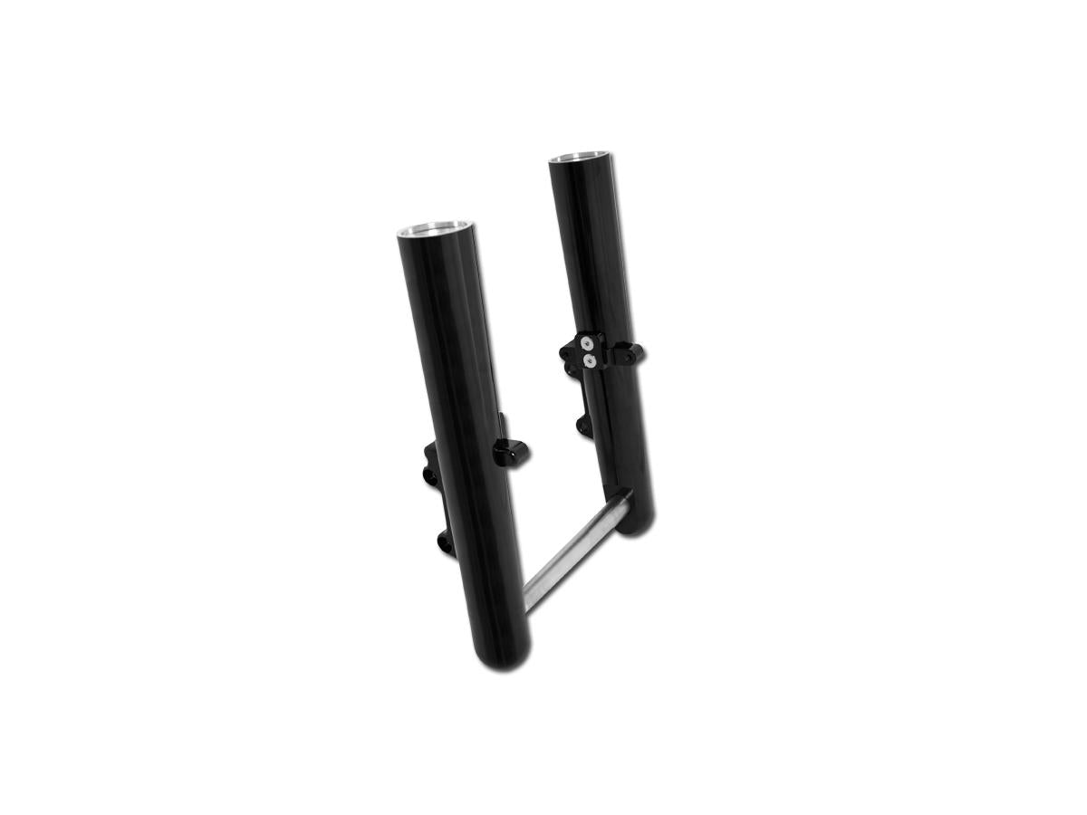 Arlen Ness Smooth Black Dual Disc Hot Leg Fork Slider Arlen Ness Default Title