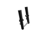 Arlen Ness Smooth Black Dual Disc Hot Leg Fork Slider Arlen Ness Default Title