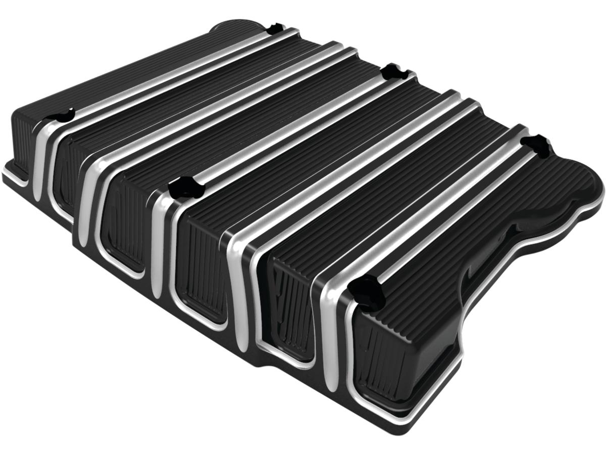 Arlen Ness 10 Gauge Rocker Box Cover Black Cut Anodized Arlen Ness Default Title
