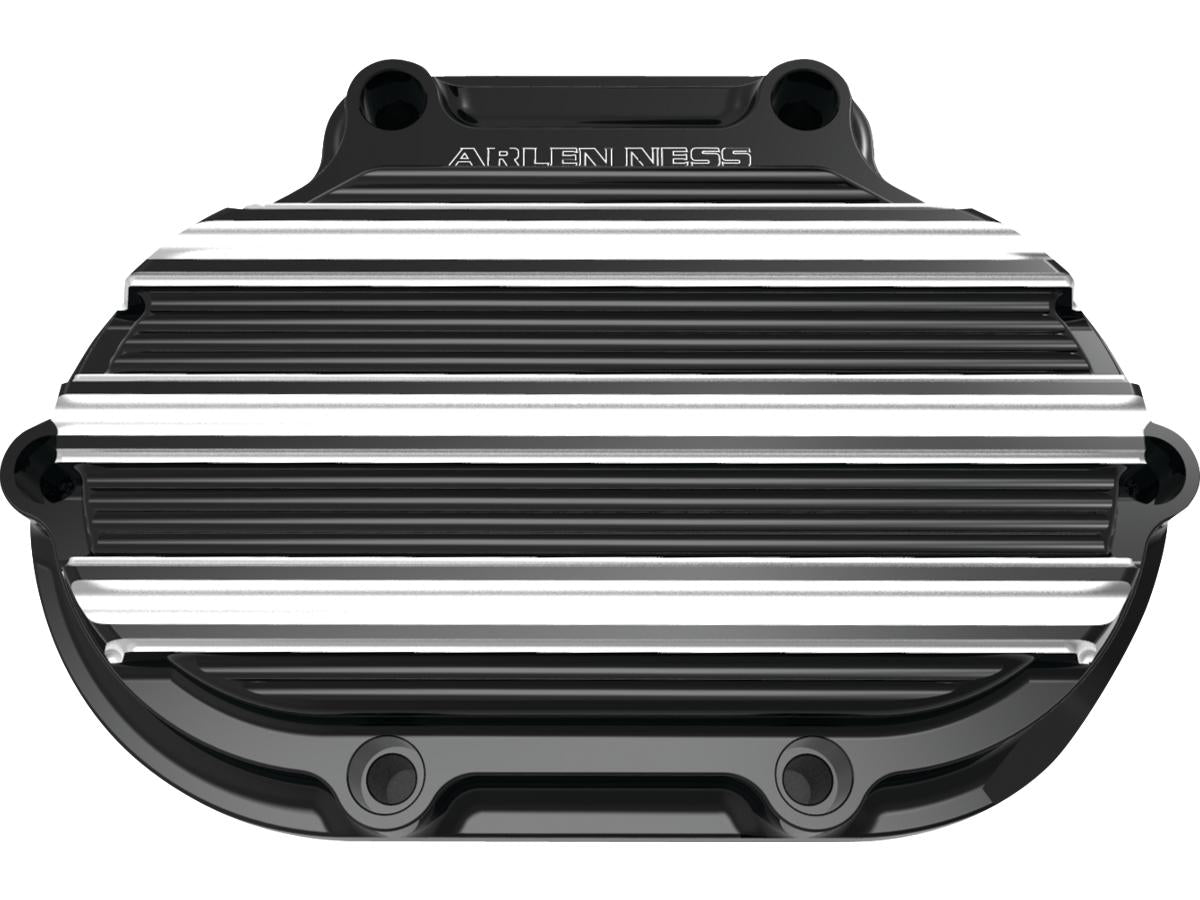 Arlen Ness 10 Gauge Transmission Side Cover Black Cut Anodized Arlen Ness Default Title