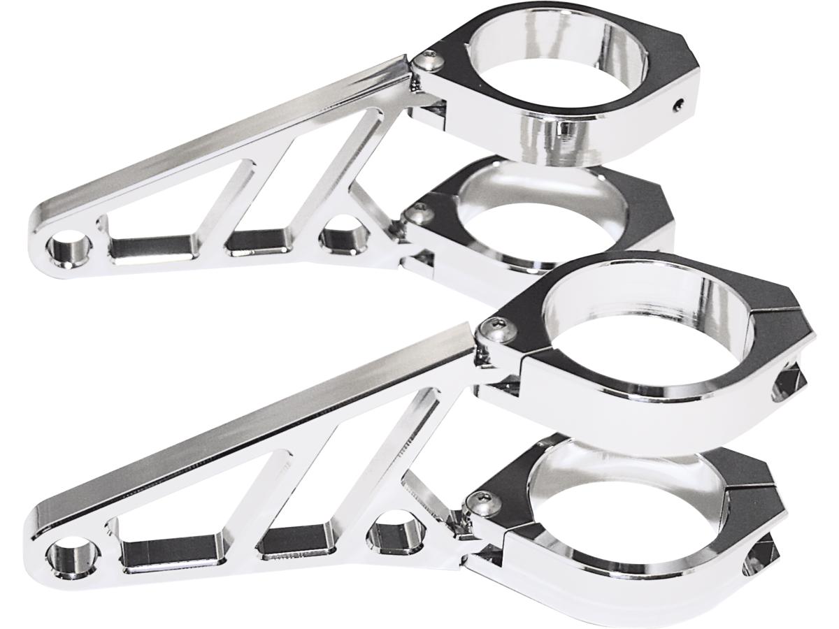 Highsider Cnc Headlight Bracket Chrome Highsider Default Title