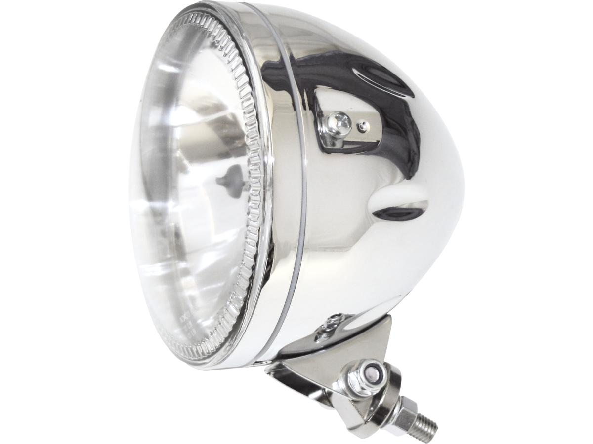Highsider Skyline 5 3/4" Headlight Chrome Halogen H4 Highsider Default Title