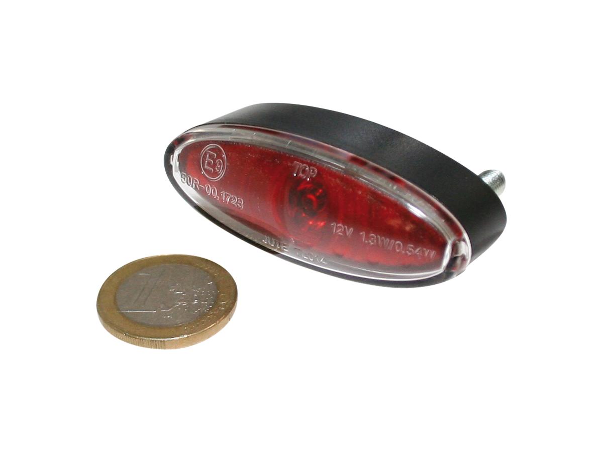 Shin Yo Mini Oval Led Taillight Black Led Shin Yo Default Title