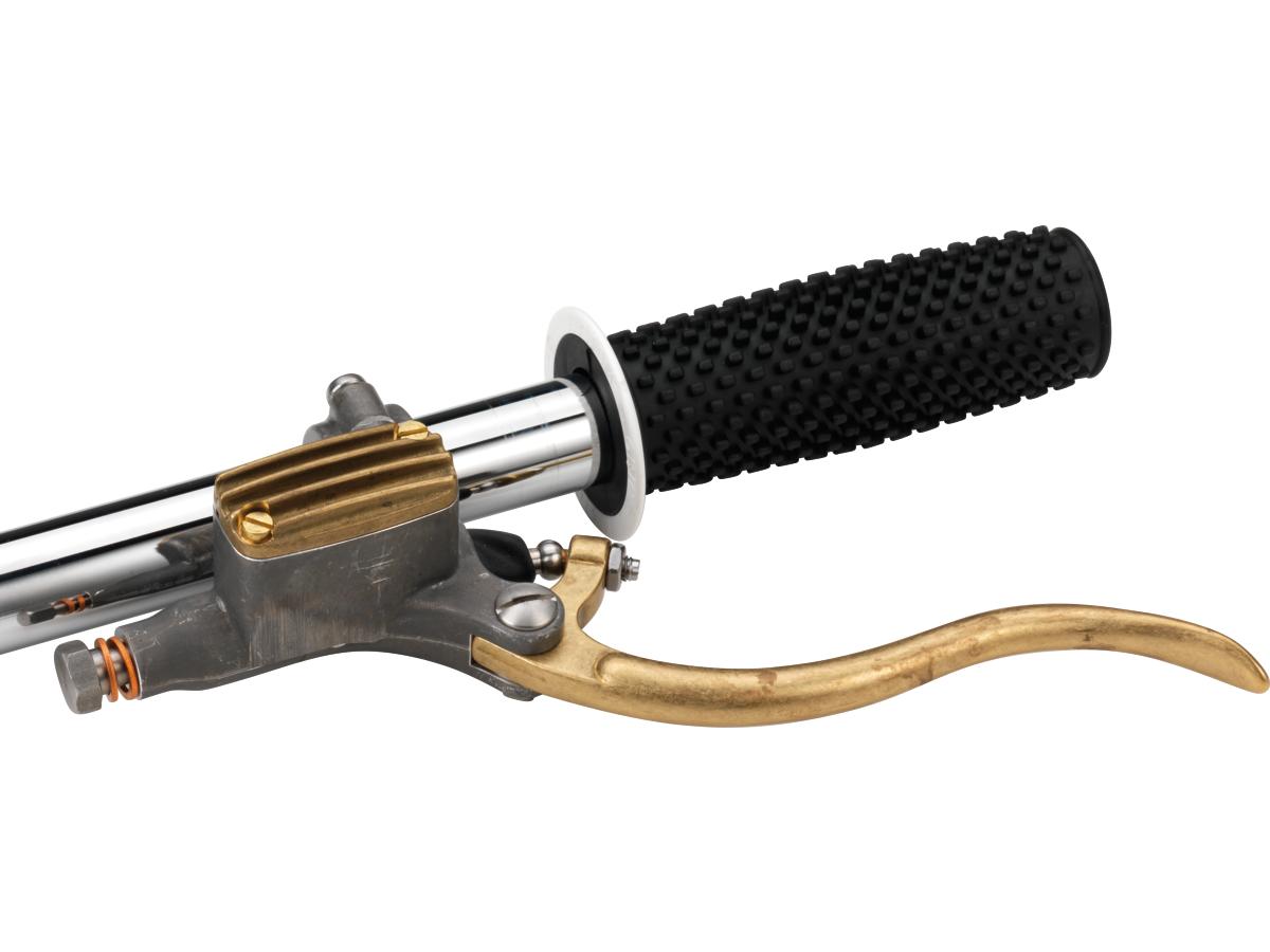 Kustom Tech Deluxe Clutch Master Cylinder Kit Brass Raw Lever And Master Cylinder Cover Aluminium Raw 14 Mm 1" Hydraulic Clutch Kustom Tech Default Title