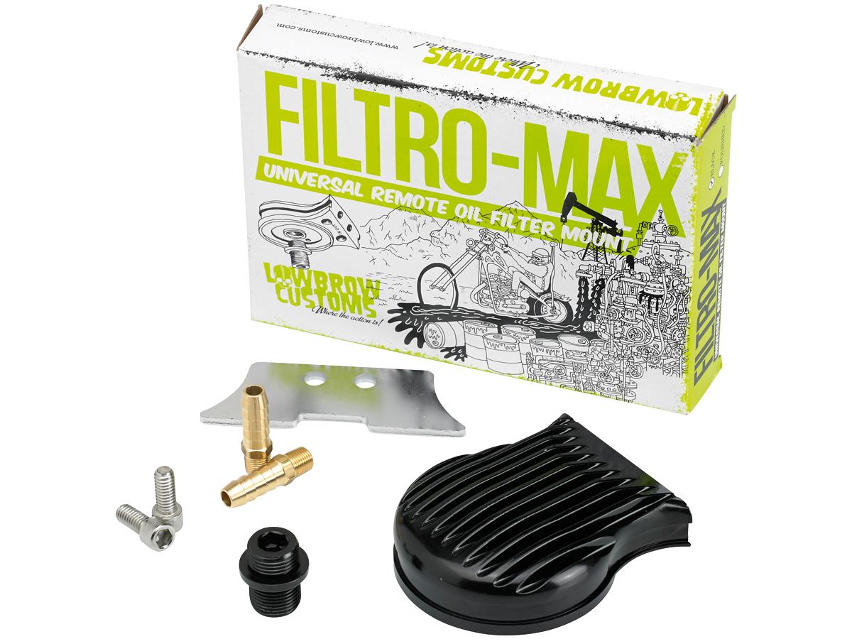 Lowbrow Filtro Max Oilfilter Mount Black Lowbrow Default Title