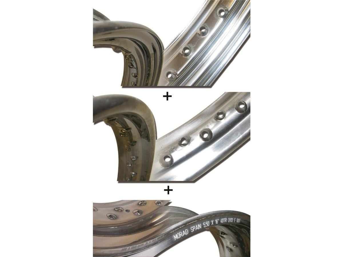 Tts Tts Spoke Set, 21" Long, Black Chrome Tts