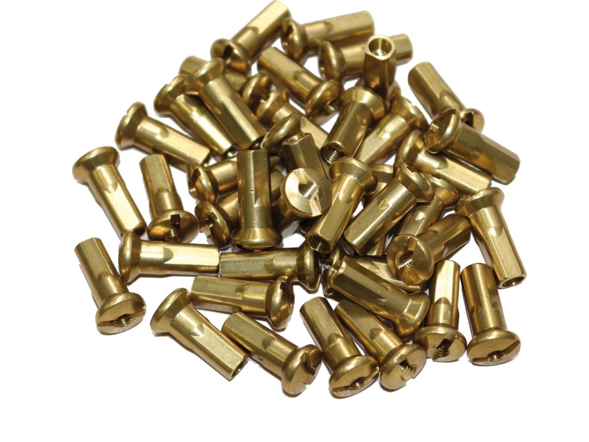 Tts Spoke Nipples (40) Brass M4, 5mm Tts Default Title
