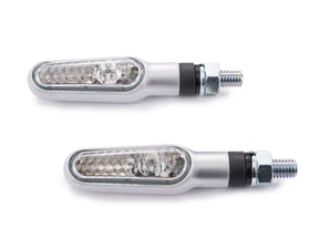 Daytona Japan D Light Led Turn Signal Aluminium Satin Clear Led Daytona Japan
