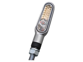 Daytona Japan D Light Led Turn Signal Aluminium Satin Clear Led Daytona Japan Default Title