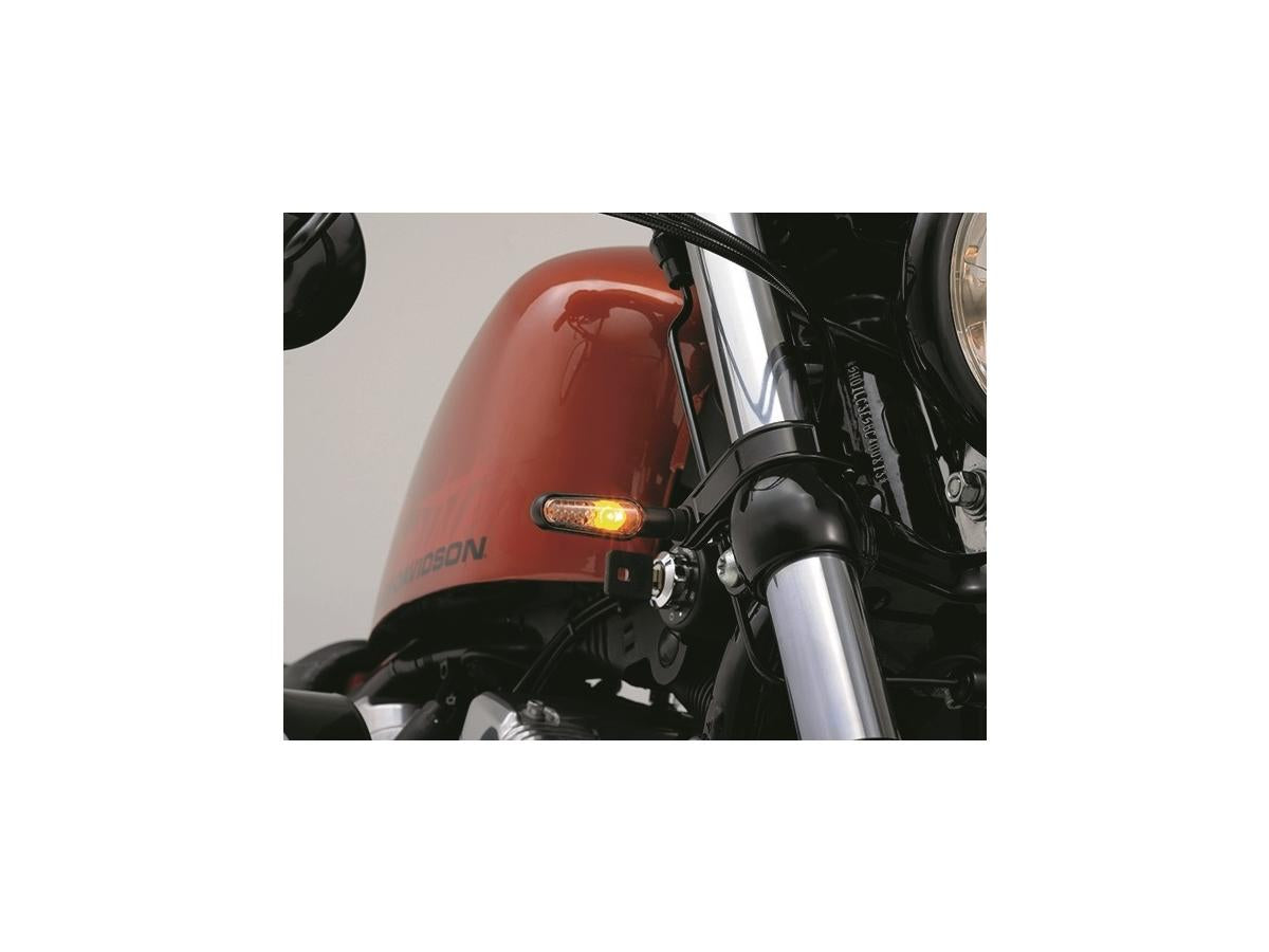 Daytona Japan D Light Led Turn Signal Aluminium Satin Clear Led Daytona Japan