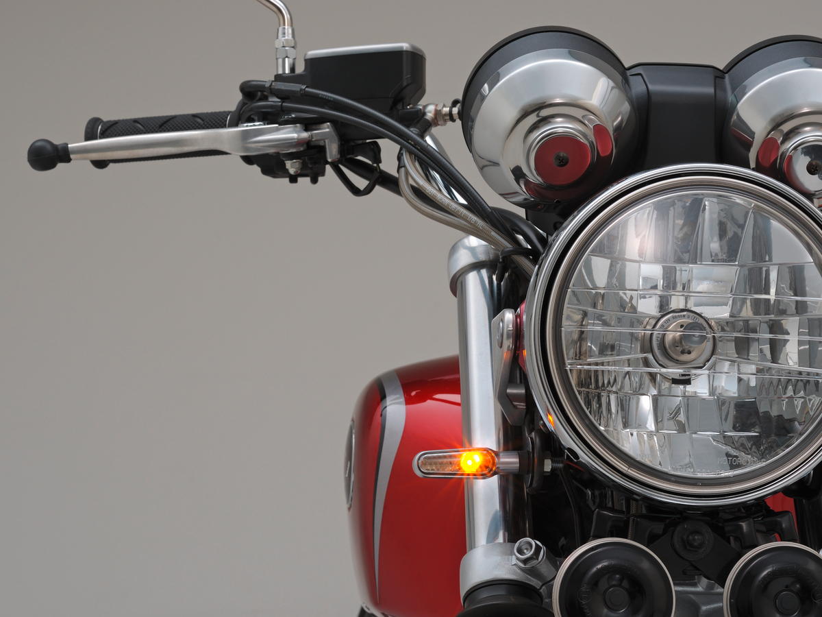 Daytona Japan D Light Led Turn Signal Aluminium Satin Smoke Led Daytona Japan
