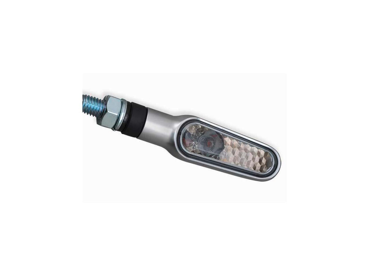 Daytona Japan D Light Led Turn Signal Aluminium Satin Smoke Led Daytona Japan