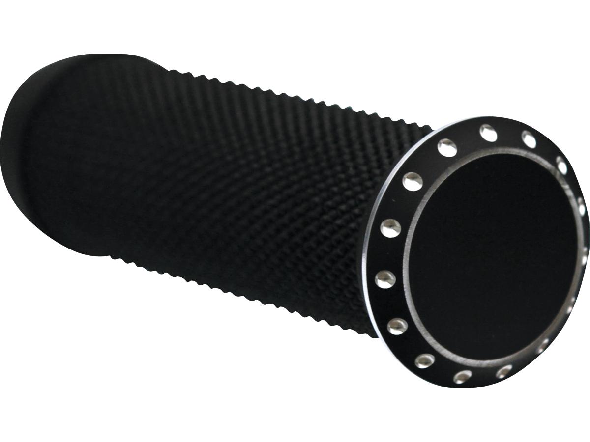 Thunderbike Drilled Base Grip And Footpeg Toppers Bi Color Anodized Thunderbike Default Title