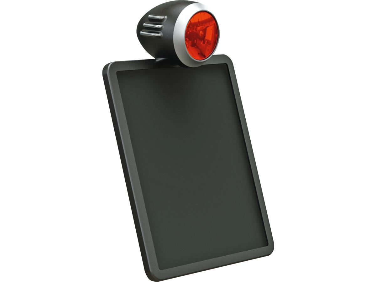 Thunderbike Unbreakable Led Taillight Without Mounting Bracket Aluminum Bi Color Satin Red Led Thunderbike