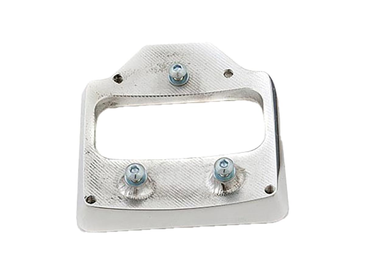 Thunderbike Mid Mount License Plate Base Plate Adapter Aluminium Polished Thunderbike Default Title