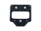 Thunderbike Mid Mount License Plate Base Plate Adapter Black Satin Thunderbike Default Title
