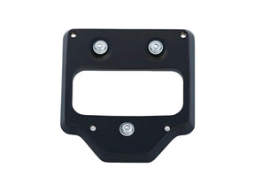 Thunderbike Mid Mount License Plate Base Plate Adapter Black Satin Thunderbike Default Title