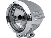 Thunderbike Unbreakable 4" Headlight Aluminium Polished H4 Thunderbike Default Title