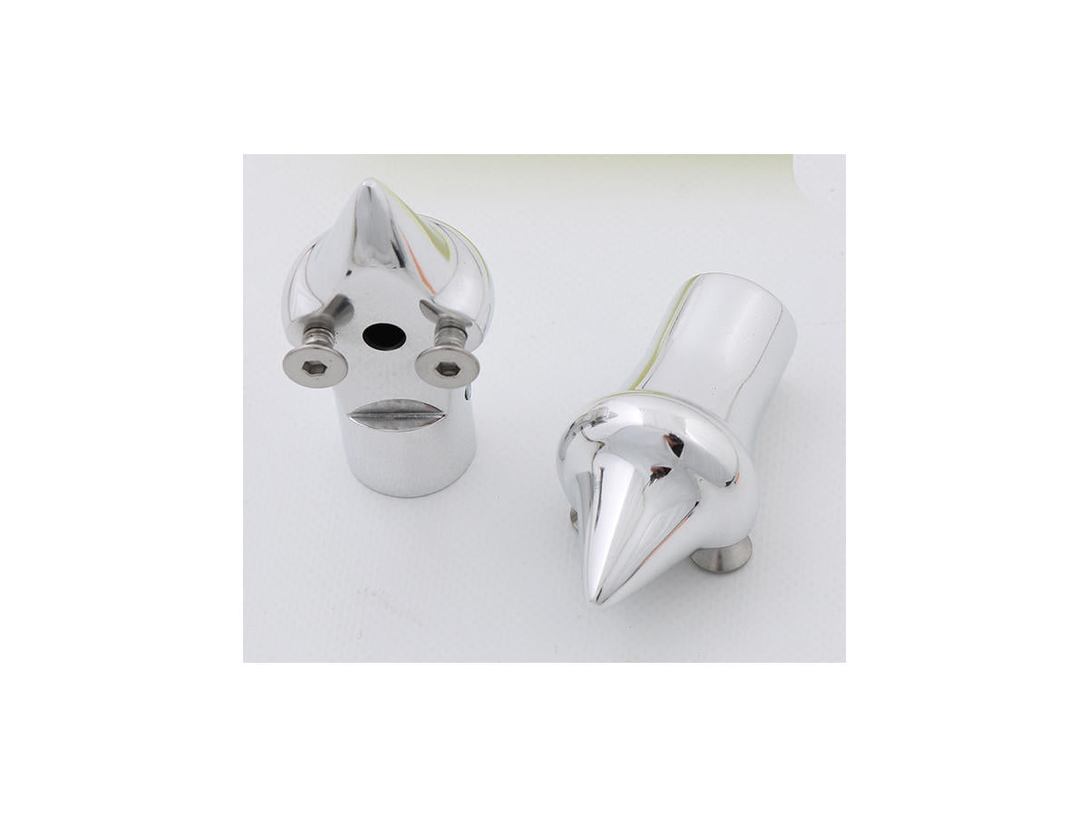 Thunderbike Down And Inside License Plate Turn Signal Bracket Aluminium Polished Thunderbike