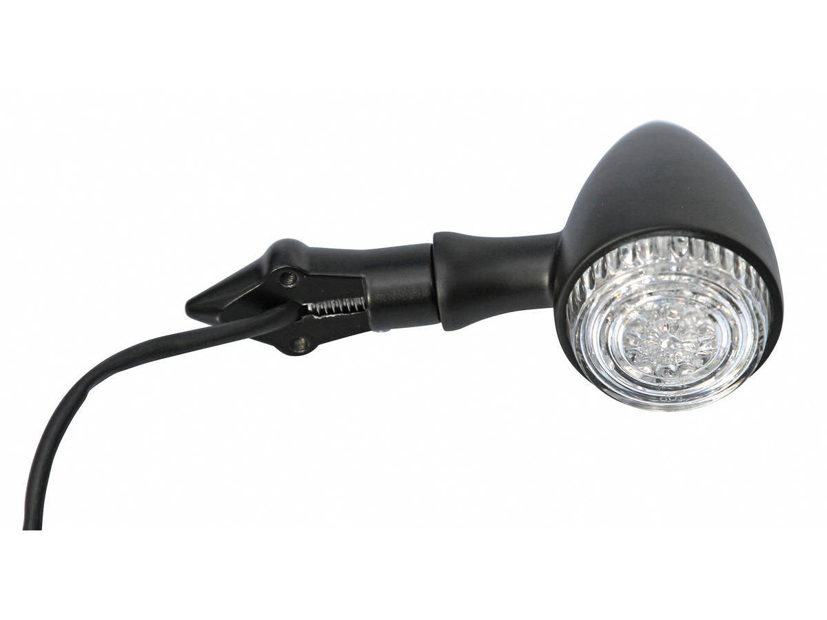Thunderbike Down And Inside License Plate Turn Signal Bracket Black Thunderbike