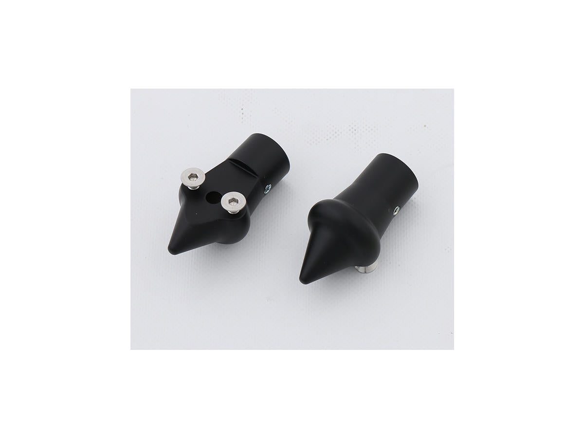 Thunderbike Down And Inside License Plate Turn Signal Bracket Flat Black Thunderbike