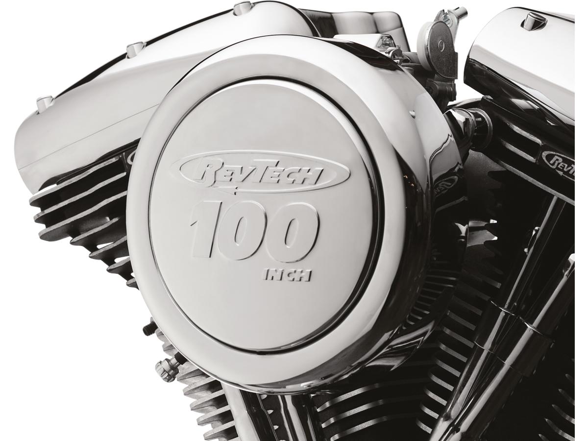 Rev Tech R/T 100" 4 X4 Air Cleaner Kit Chrome Rev Tech Default Title
