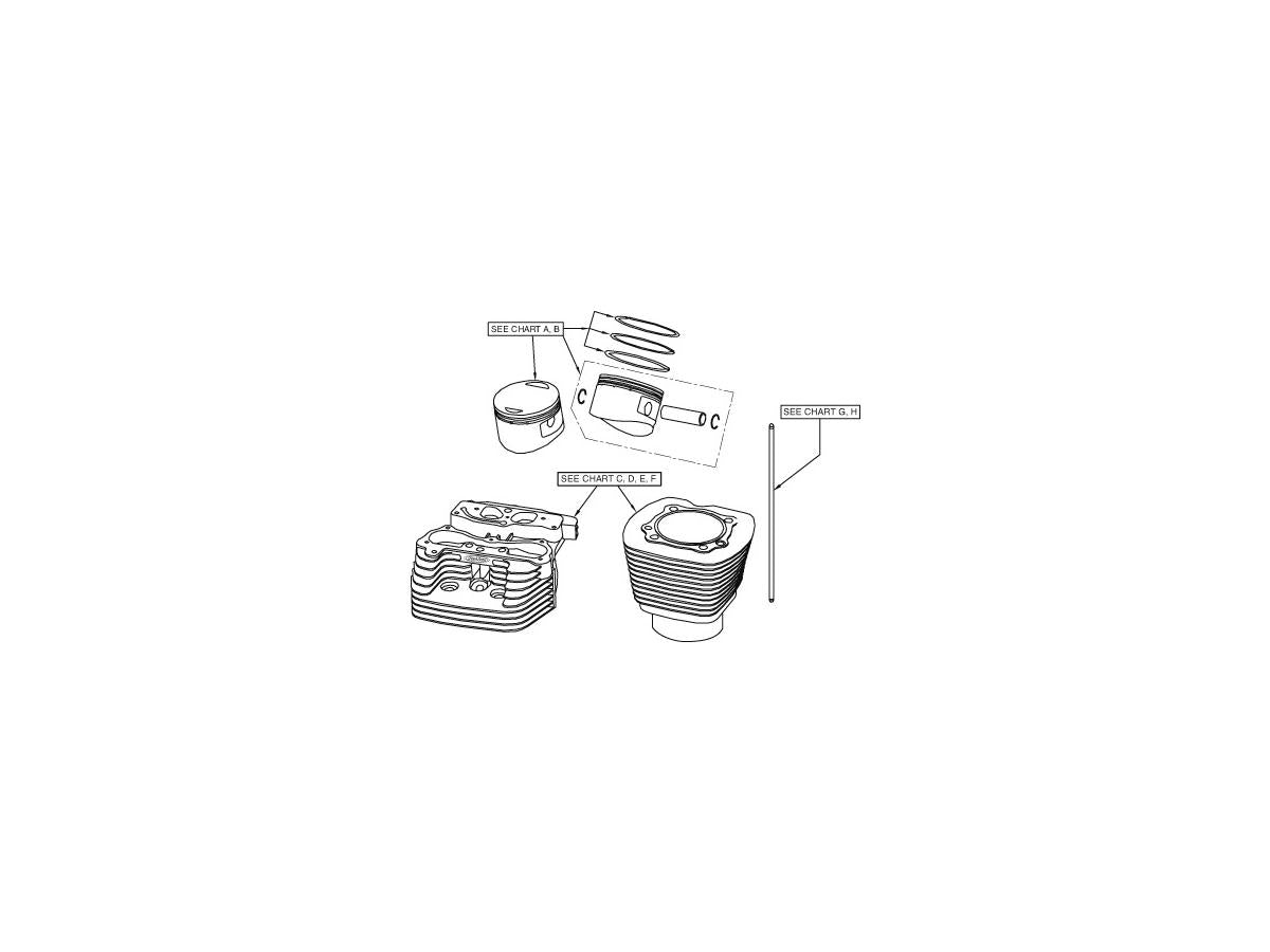 Kb Pistons Rev Tech 110/100 4x4 Engines Generation 3 Piston 10:1 Standard 1646 Ccm (100 Cui) 1802 Ccm (110 Cui) Kb Pistons