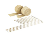 D.E.I. Motorcycle Exhaust Wrap Kit Tan D.E.I. Default Title
