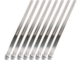 D.E.I. Exhaust Wrap Stainless Steel Locking Ties 9" Long, 12mm Wide (Pack Of 8) D.E.I. Default Title