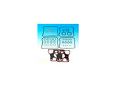James Gasket Rocker Box Gasket Kit With Paper Rocker Base Gaskets Kit 1 James Gasket Default Title