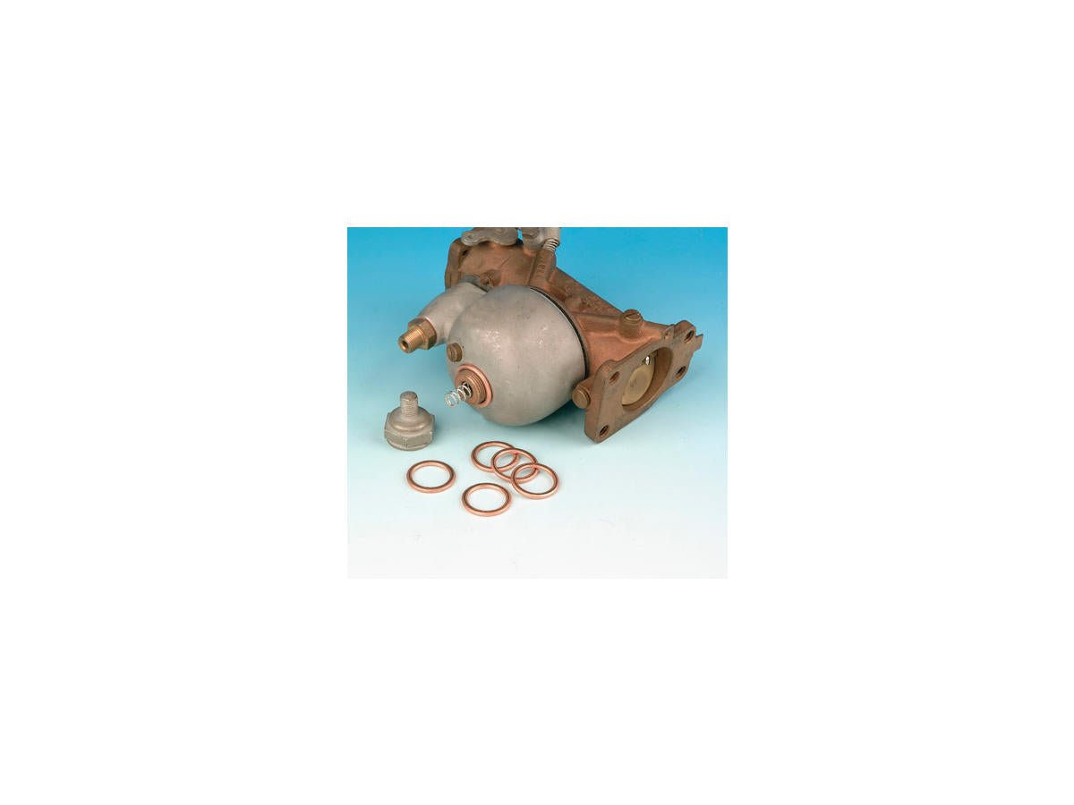 James Gasket Float Bowl Nut Gasket / Copper Crush Washer Float Bowl Nut Copper Crush Washer Pack 10 James Gasket Default Title