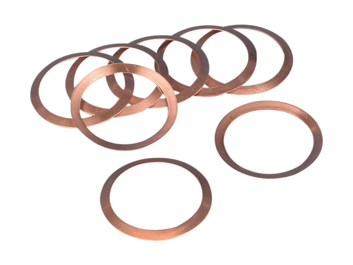 James Gasket Beveled Copper Washer Exhaust Gaskets Pack Of 10 Pack 10 James Gasket Default Title